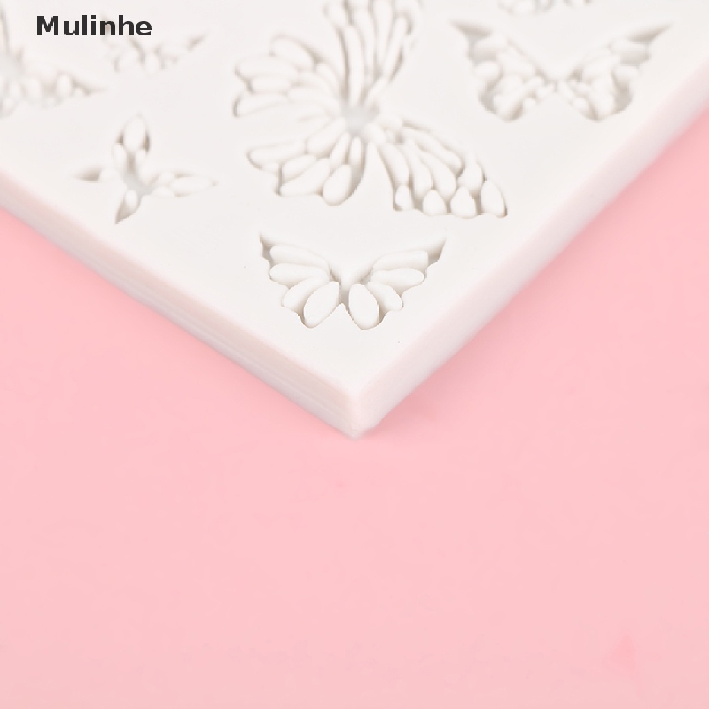 Khuôn silicone làm bánh hình bươm bướm