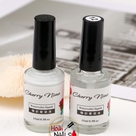 Cồn loang trắng , chai xoá loang - phụ kiện nail