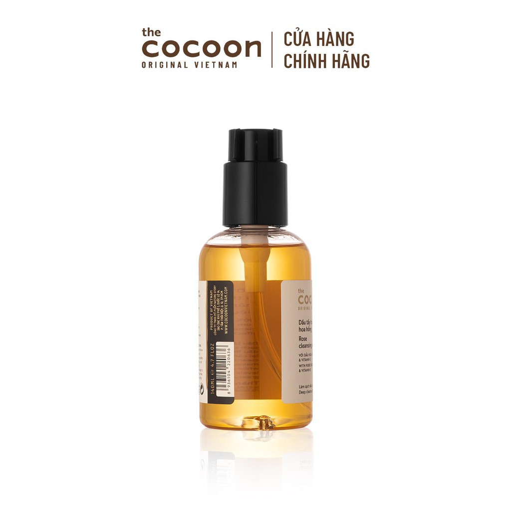 [Mã FMCGMALL -8% đơn 250K] Dầu tẩy trang hoa hồng Cocoon 140ml | BigBuy360 - bigbuy360.vn