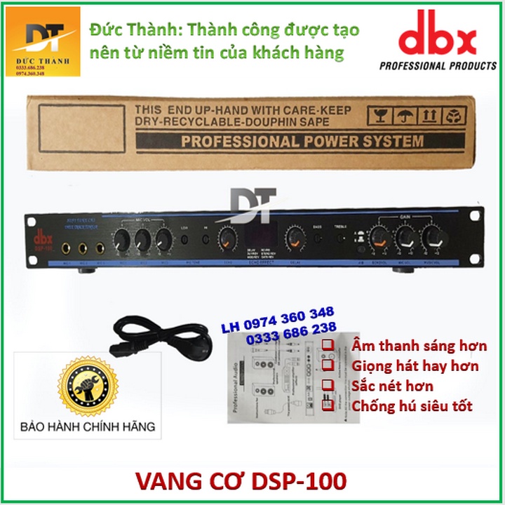 Vang cơ DSP 100 của DBX