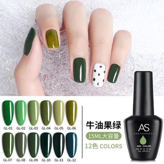 Set 6 màu sơn gel as vỏ đen mã gl