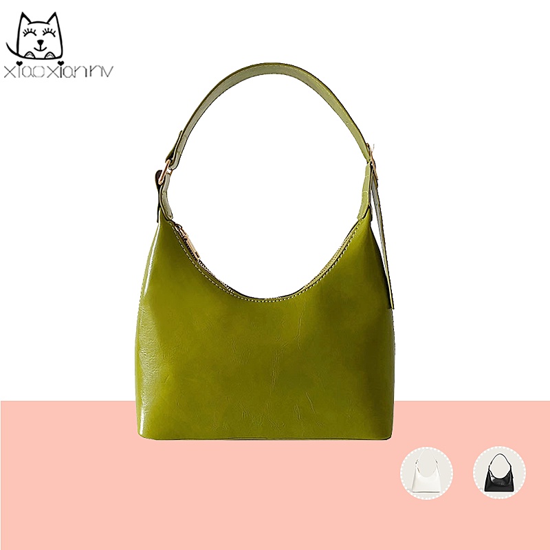 Túi đeo dưới cánh tay Màu Xanh Bơ Phong Cách Hàn Quốc Thời Trang Mùa Xuân Mới Cho Nữ 2022