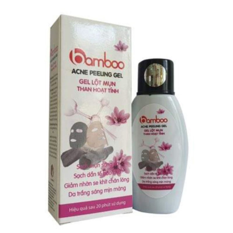 Gel Lột Mụn Than Hoạt Tính Bamboo Lột Sạch Mụn Đầu Đen