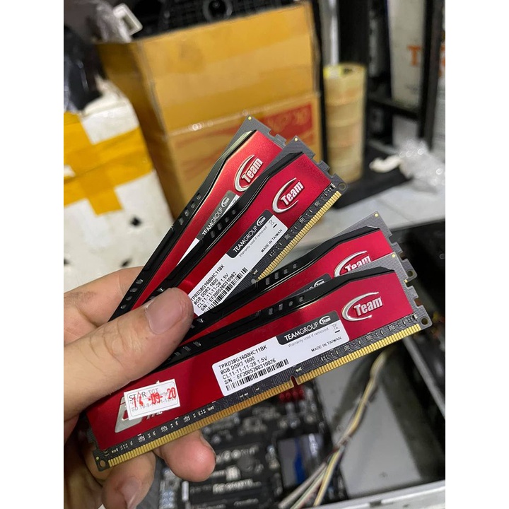Ram Team d3 8G/ 1600 chính hãng còn bảo hành 2023