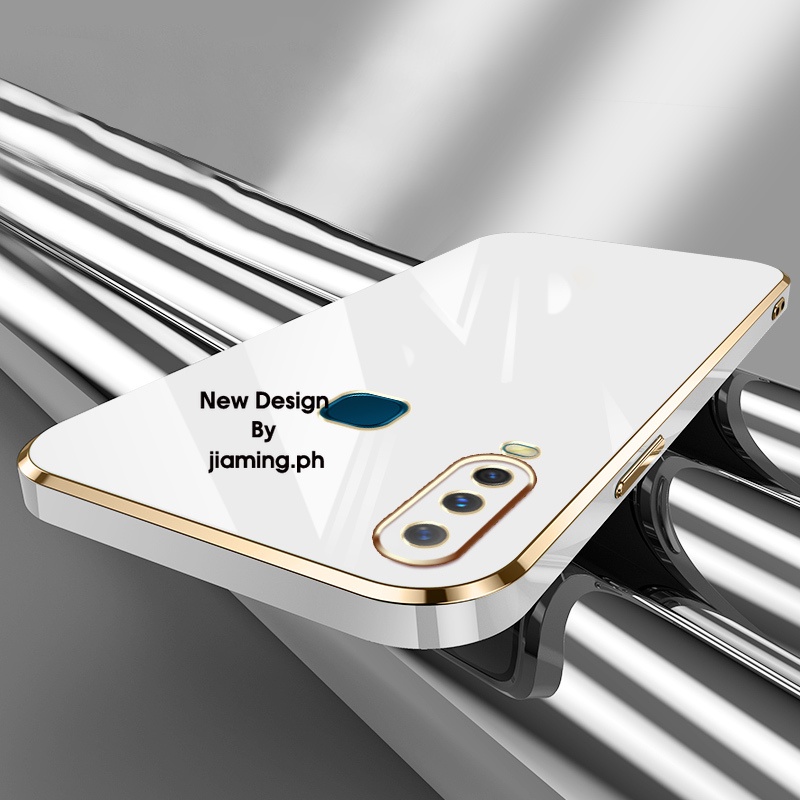 Ốp Điện Thoại Mềm Màu Kẹo Thiết Kế Mạ Viền 2022 Cho Vivo Y17 Y15 Y12 Y11 2019