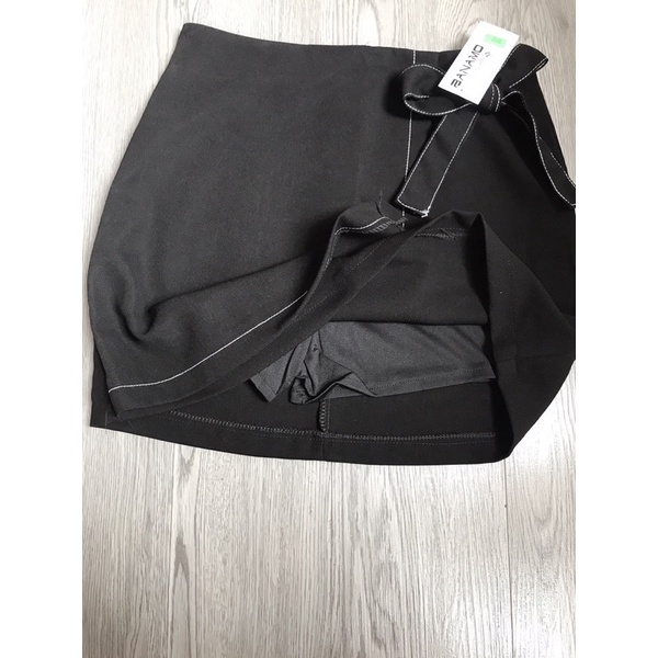 Chân váy chữ A có nơ ❤️GIẢM 30%❤️Chân váy trơn chỉ nổi có nơ buộc | BigBuy360 - bigbuy360.vn