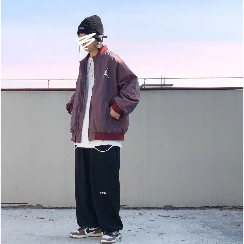 Nike Áo Khoác Bóng Chày 100% air jordan Thời Trang Nam Nữ