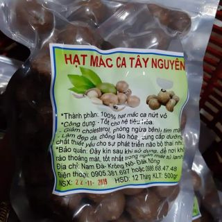 1kg hạt mac ca Tây Nguyên loại 1 sấy khô