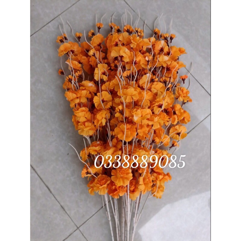 ẢNH THẬT - Cành Đào Giả Cành Đào Râu 1m Trang Trí Tết Cực Đẹp đủ màu - hàng đẹp và sẵn kho