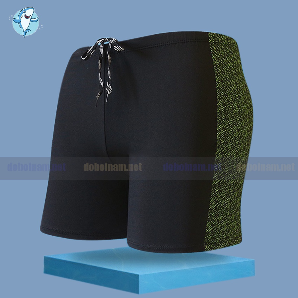 Quần bơi nam short họa tiết OCEAN vải dày co giãn 4 chiều thoải mái hoạt động | BigBuy360 - bigbuy360.vn