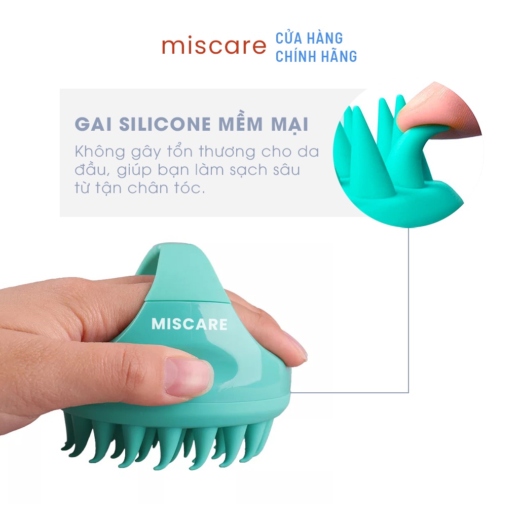 Lược gội đầu massage Miscare chính hãng