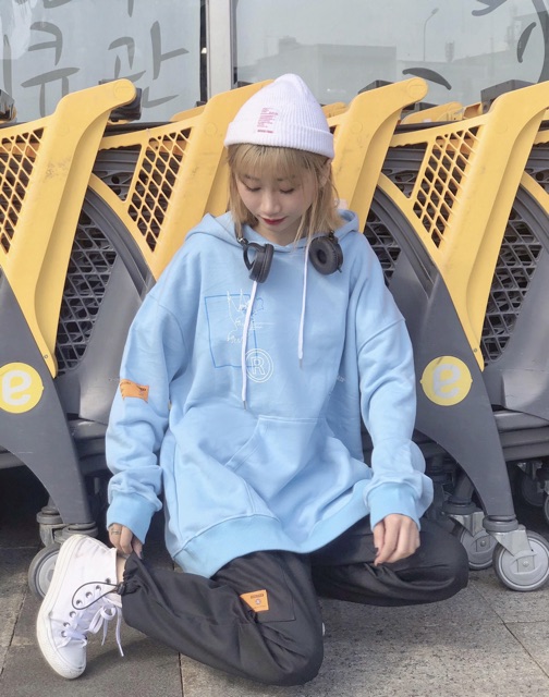 ÁO HOODIE THE SKY XANH B | BigBuy360 - bigbuy360.vn