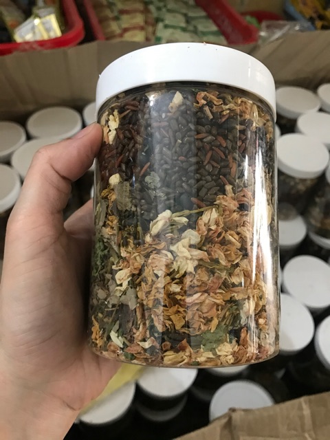 [loại1 nhiều hoa nhài đủ 355g] TRÀ THANH NHIỆT- DETOX- TRÀ HOA NGŨ CỐC