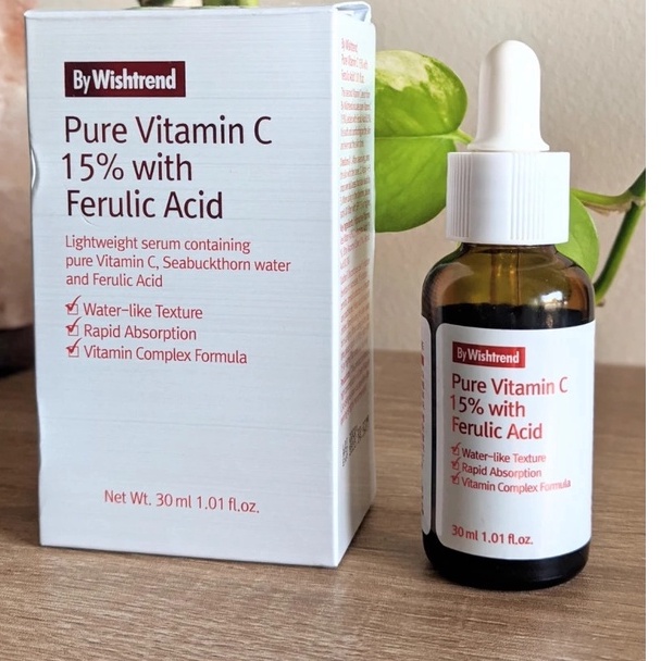 [Mẫu Mới] Tinh Chất Làm Mờ Mụn Thâm - Dưỡng Trắng Da By Wishtrend Pure Vitamin C 15% Advanced Serum