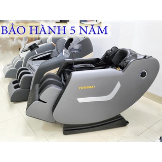 ghế massage  toàn thân công nghệ nhật bản YOSHAKI 509 prro bi cố định màn hình cảm ứng bảo hành 5 năm