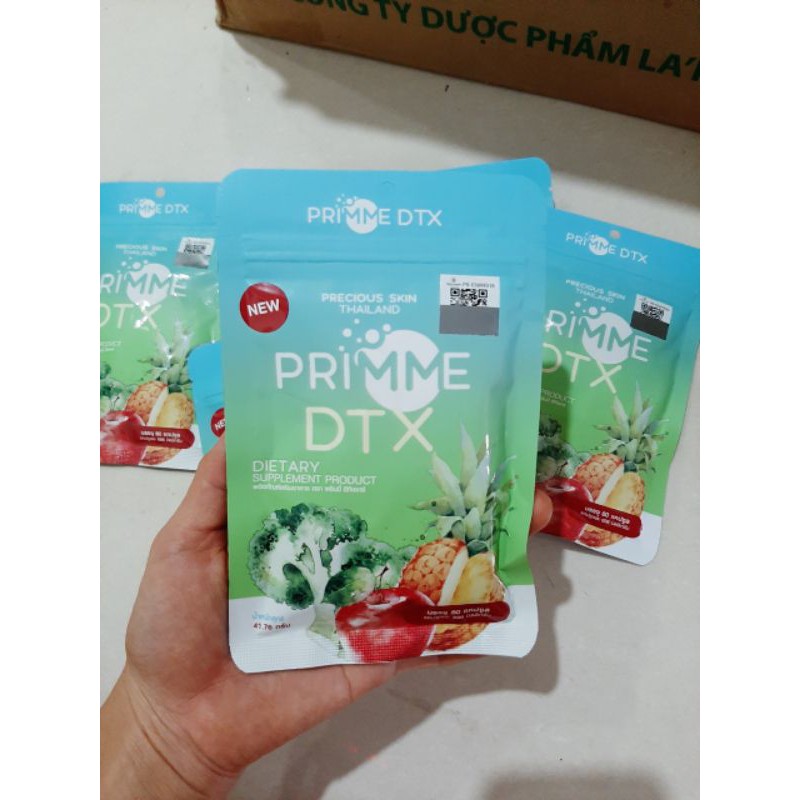 DETOX PRIMME DTX THÁI LAN HÀNG CHUẨN 100%