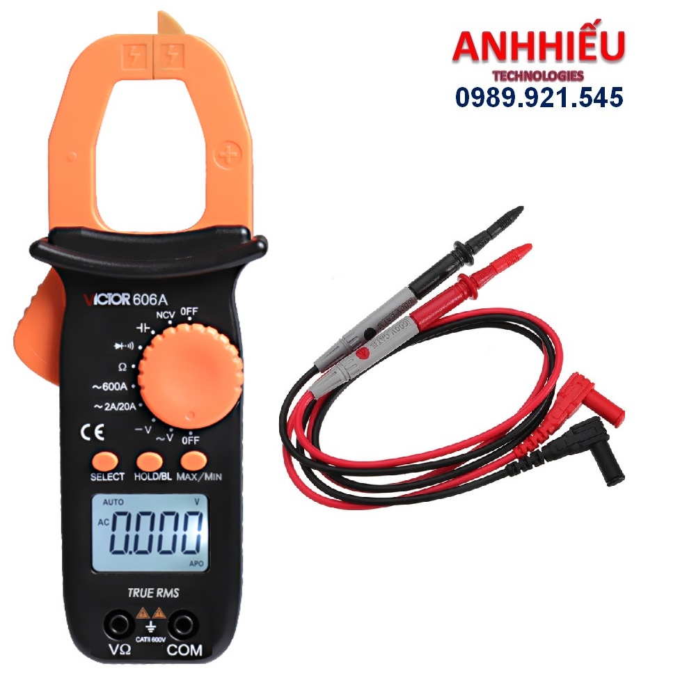 VICTOR VC-606A đồng hồ vạn năng Victor VC 606A