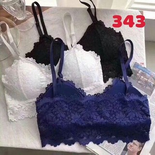 Áo Ngực Nữ Giới Siêu Đẹp Áo bra ren katun mẫu 343
