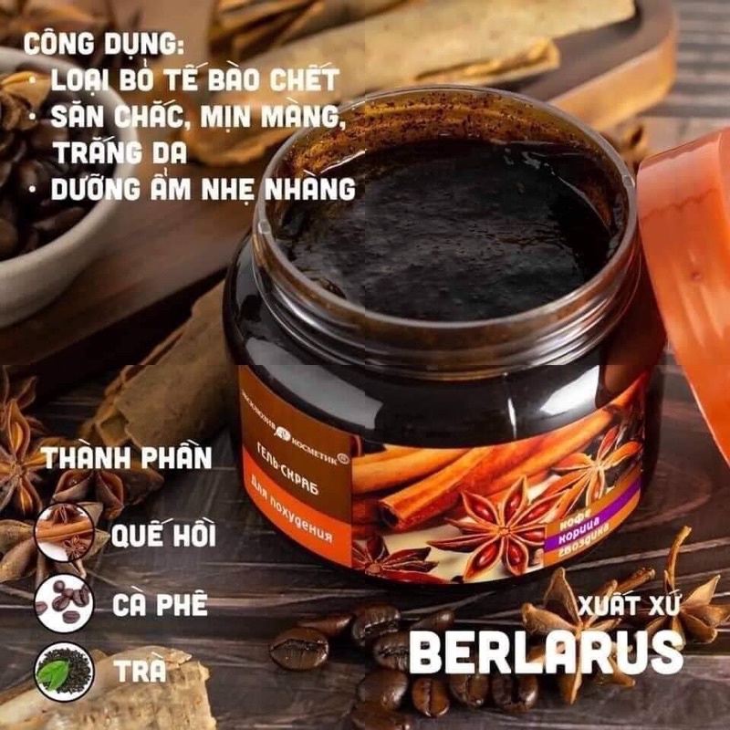 [BEST SELLER] TẤY TẾ BÀO CHẾT COFFE CINNAMON CLOVES