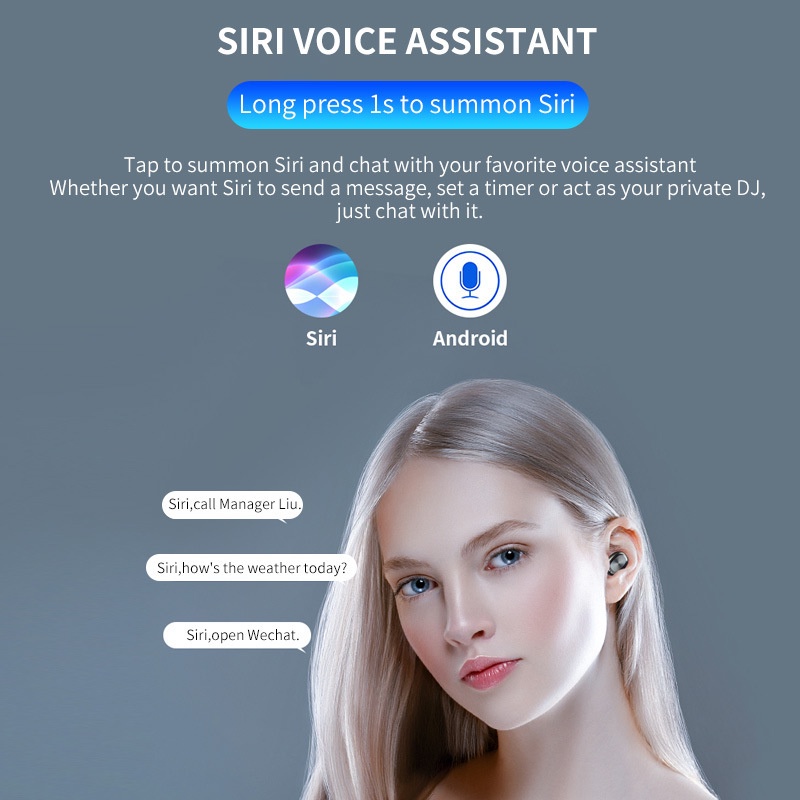 Tai Nghe Không Dây F9 TWS Bluetooth 5.0 Âm Thanh Nổi 9D Kèm Hộp Sạc