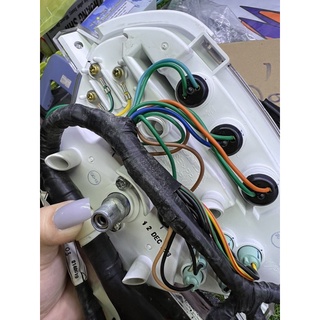 Đồng hồ wave blade đỏ gắn wave nhỏ