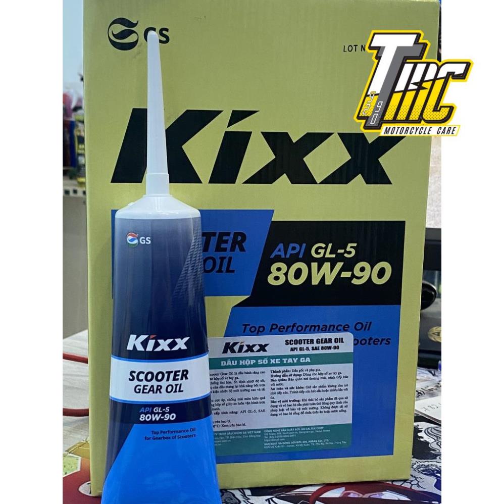 Nhớt Lap Kixx Scooter Gear  80w90 120ml Cho Xe Tay Ga - Nhớt Hộp Số