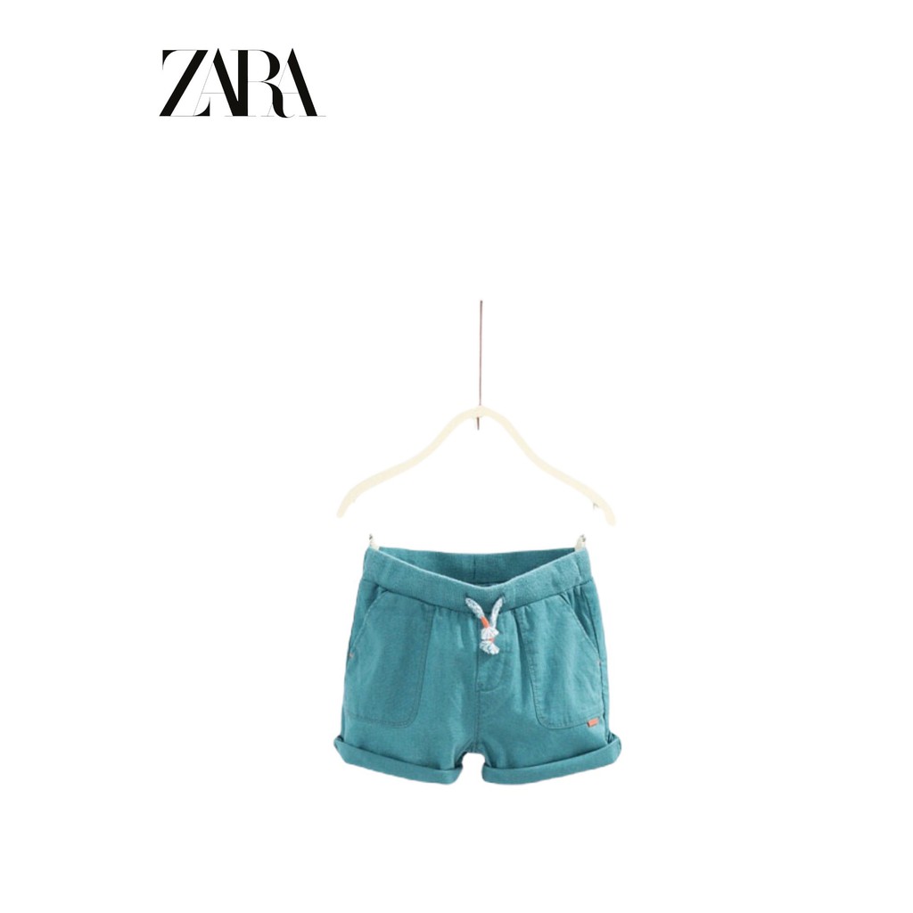 QUẦN SHORT VẢI DỆT BÉ TRAI ZARA SĂN SALE.
