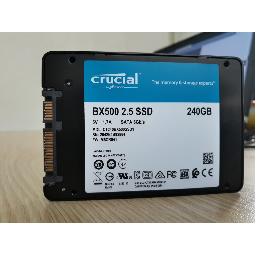 Ổ Cứng SSD 240GB Crucial Chính Hãng | BigBuy360 - bigbuy360.vn