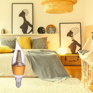 Bóng đèn led nến 5W E14- ánh sáng Vàng