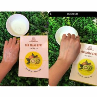 Tắm trắng kiwi
