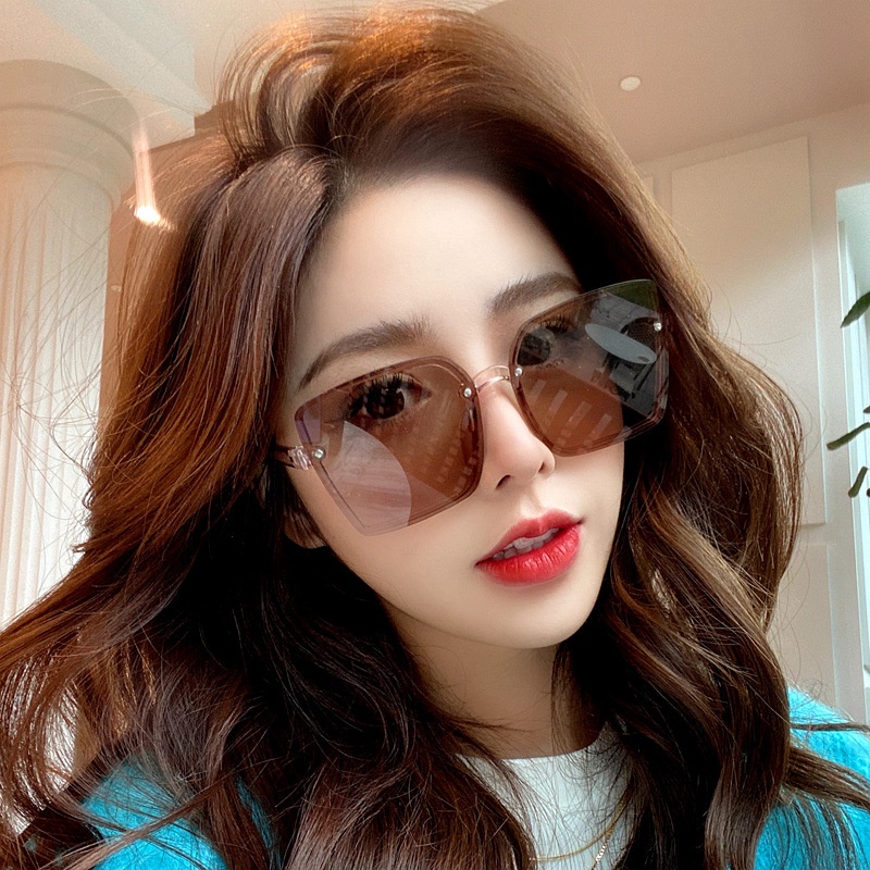 Kính mát nữ nhiều màu thời trang đi biển đi nắng chống tia UV mắt kính to sang chảnh, June accessories