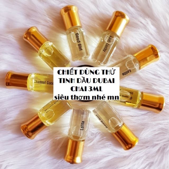 TINH DẦU DUBAI - MẪU DÙNG THỬ 3ML | Thế Giới Skin Care