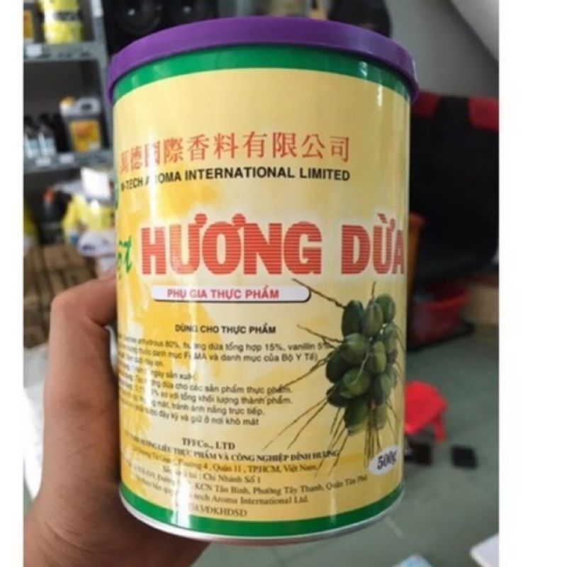 Bột hương dừa hộp 500g