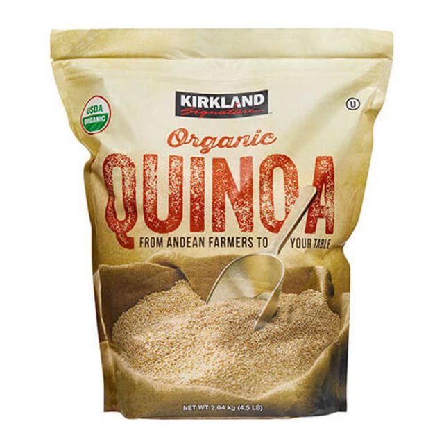 Hạt Quinoa ( Diêm Mạch) Hữu Cơ 2,04kg Kirkland
