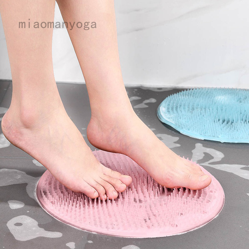 Thảm Silicone Có Giác Hút Chống Trượt Tiện Dụng Cho Nhà Tắm