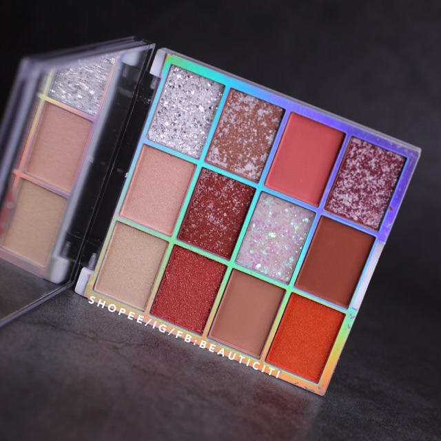 BẢNG PHẤN MÀU MẮT KIM TUYẾN TRẮNG 12 Ô LAMEILA | BigBuy360 - bigbuy360.vn