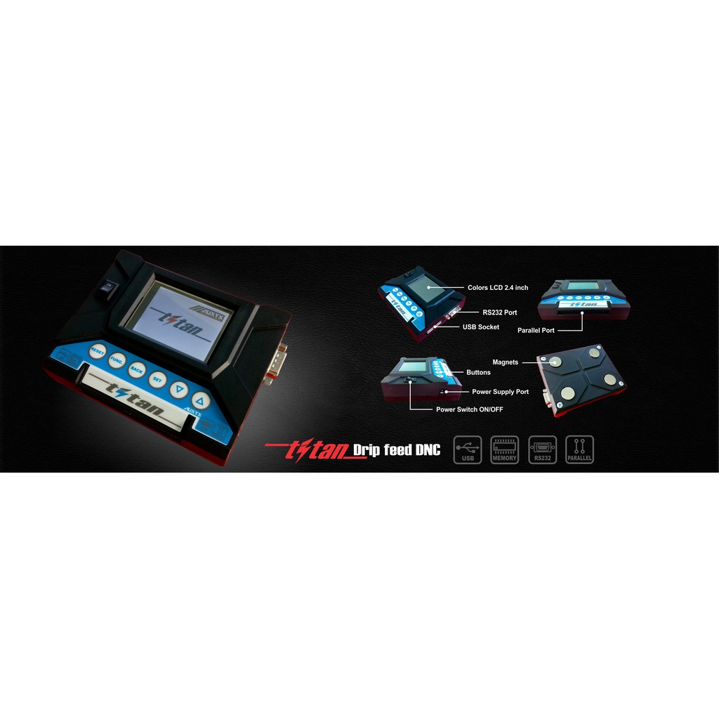 DNC Titan - Bộ truyền DNC cho máy CNC chương trình gia công