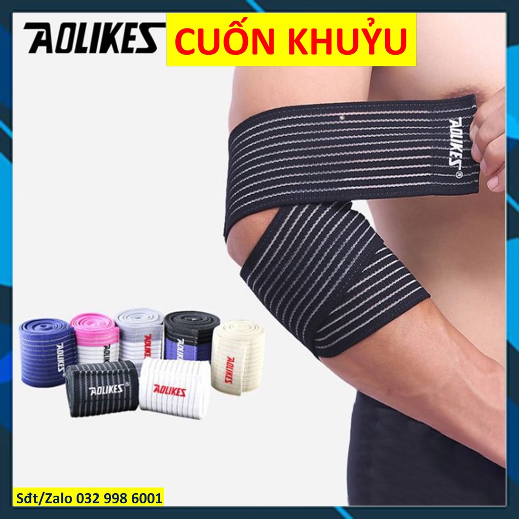 Ssửa Băng khuỷu tay thể thao bảo vệ khuỷu tay Bó khuỷu tay Đệm khuỷu Aolikes 1526 7547 7646 7946 794