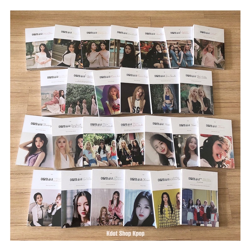 Tổng hợp bộ ảnh LOONA mới nguyên các loại