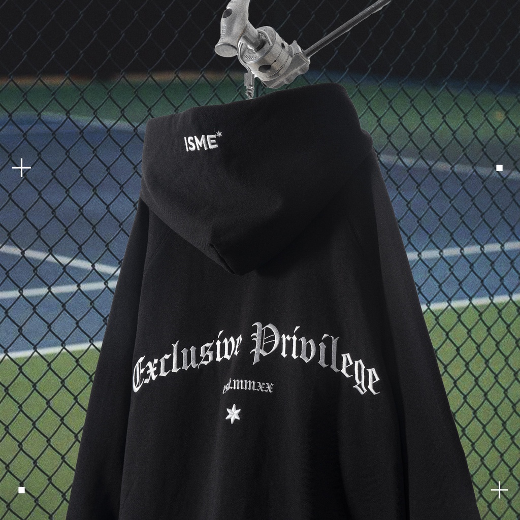 Áo Khoác ISME "EXCLUSIVE PRIVILEGE" Full-Zip Hoodie