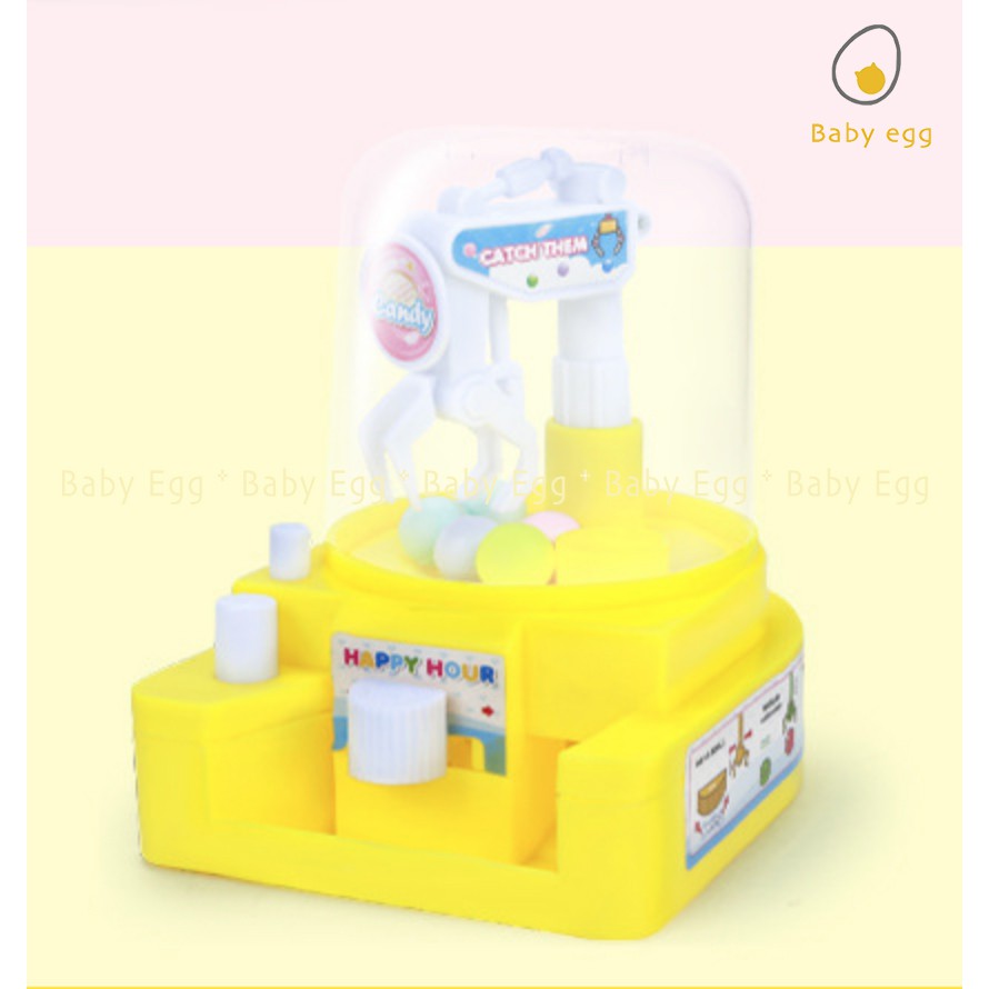 Máy gắp thú size lớn đồ chơi trẻ em tăng tương tác cho bé trai bé gái 3 4 5 6 7 8 tuổi babyegg baby egg