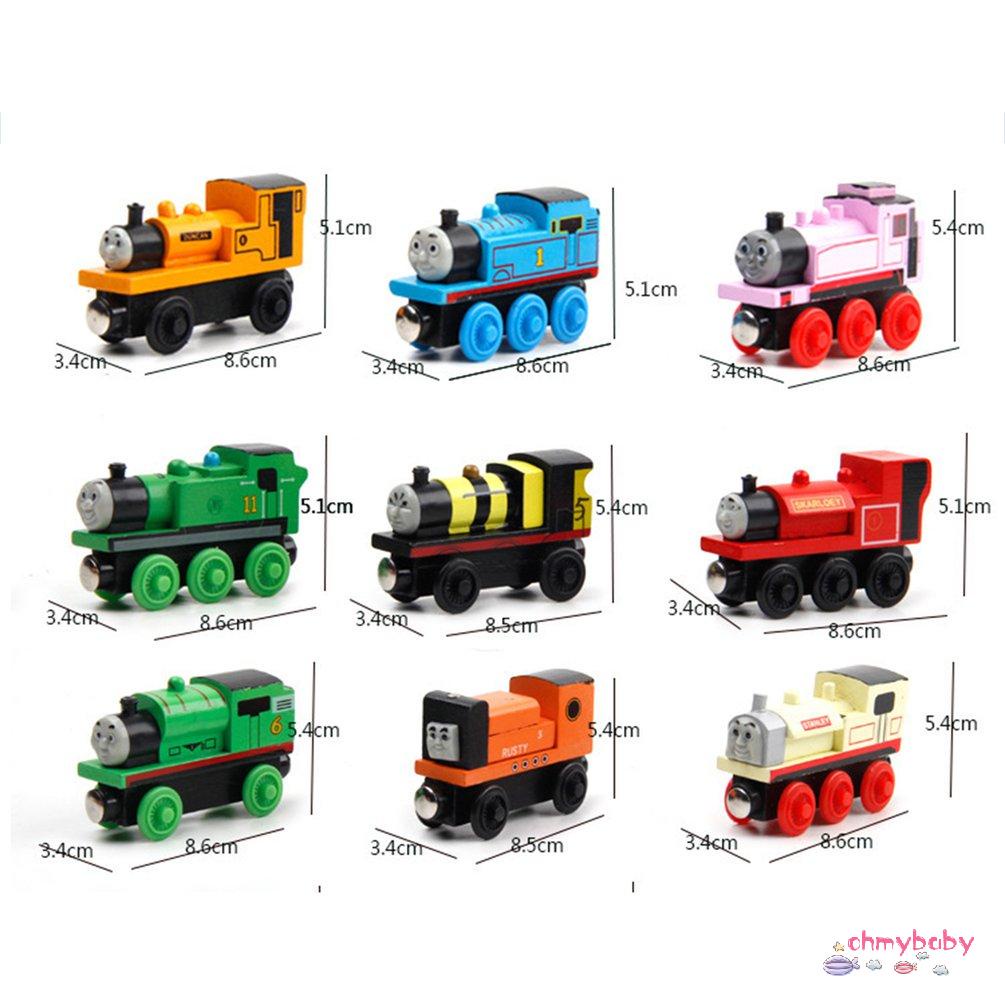 Đồ Chơi Tàu Lửa Thomas Bằng Gỗ Có Nam Châm Dành Cho Trẻ Em