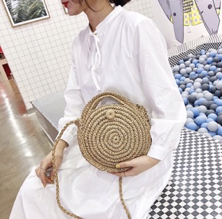 Túi cói ( giỏ cói đi biển) 109k