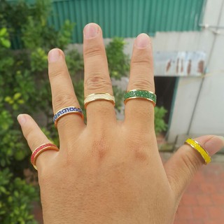 Nhẫn khảm da cá đuối