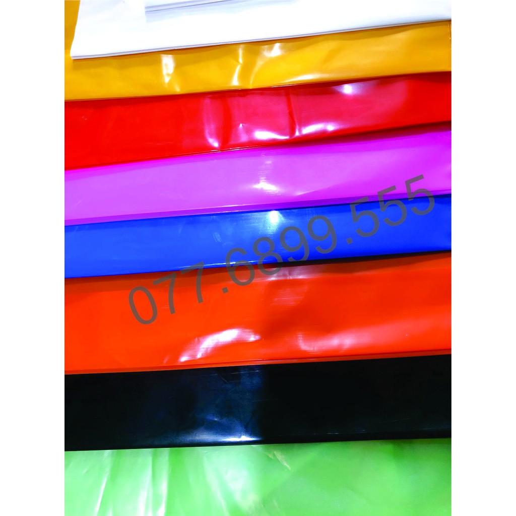 1Kg Túi shop trong suốt, túi xoài, túi shop màu trong - vàng - đỏ - trắng - dương.