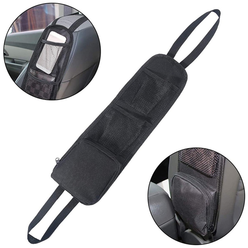 Túi Lưới Đựng Đồ Gắn Hông Ghế Ngồi Xe Hơi / Xe Buýt Tiện Dụng