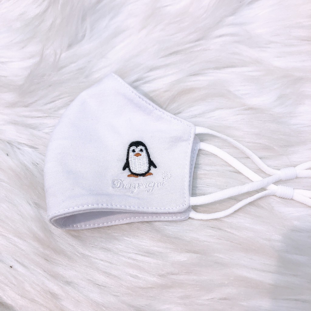 Khẩu trang vải trẻ em cao cấp Cute Kids Duy Ngọc dành cho bé từ 1-3 tuổi, thiết kế xinh xắn, chống bụi hiểu quả (8687)