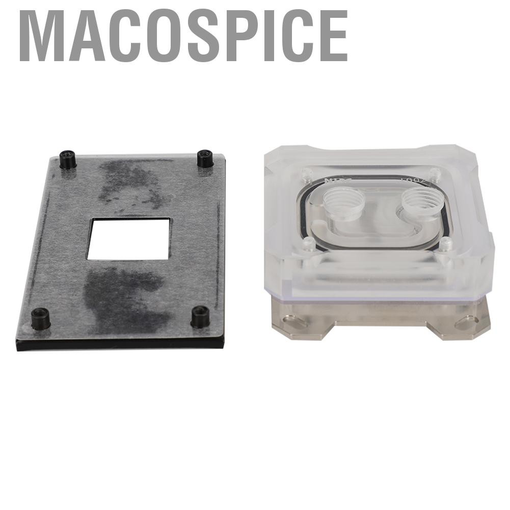 Khối Tản Nhiệt Nước Macospice Cho Cpu Amd-Pk5E Kèm Đế Đồng 3mm