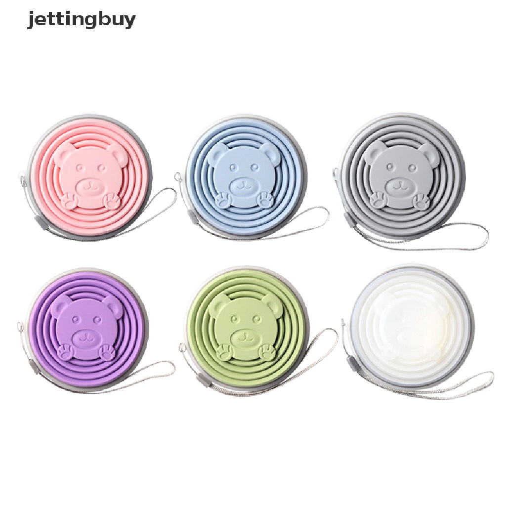 Cốc nước JETTING silicone gấp gọn lại được tiện lợi dành cho mang đi du lịch