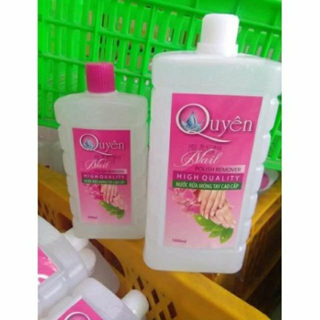 Nước axeton rửa móng